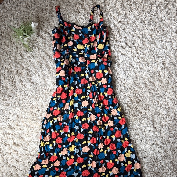 Hawthorne Village Dresses & Skirts - Colorful Floral Flowy Flower Long Maxi long petite pocketed spring fashion Dress